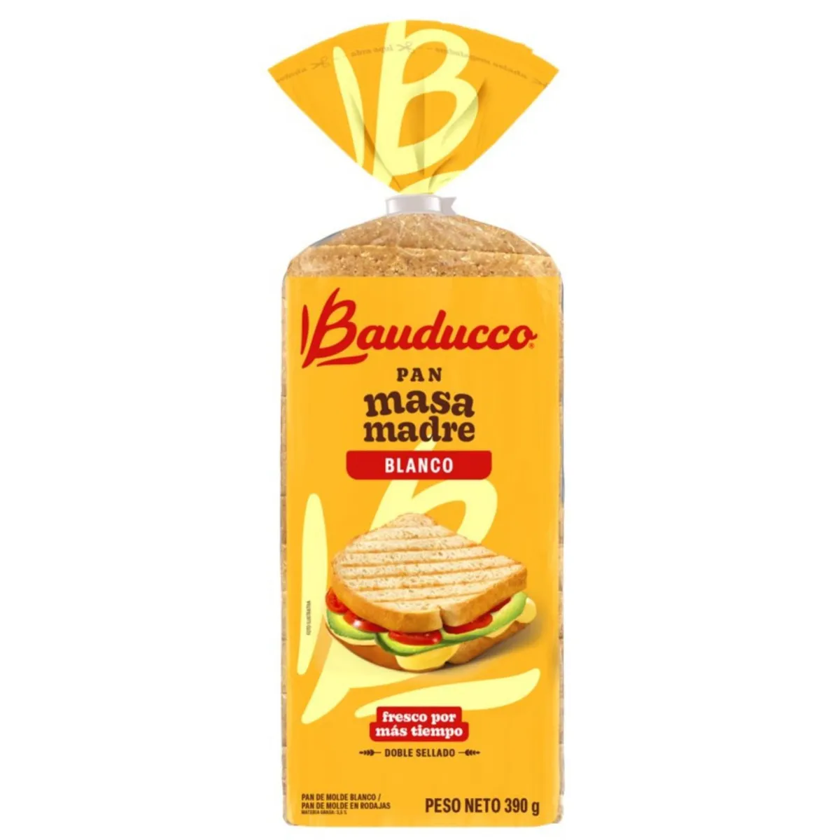 BAUDUCCO - Pan de Molde Blanco Tradicional Bauducco 390 g