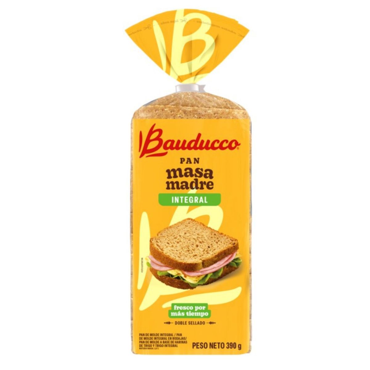 BAUDUCCO - Pan de Molde Integral Bauducco 390 g