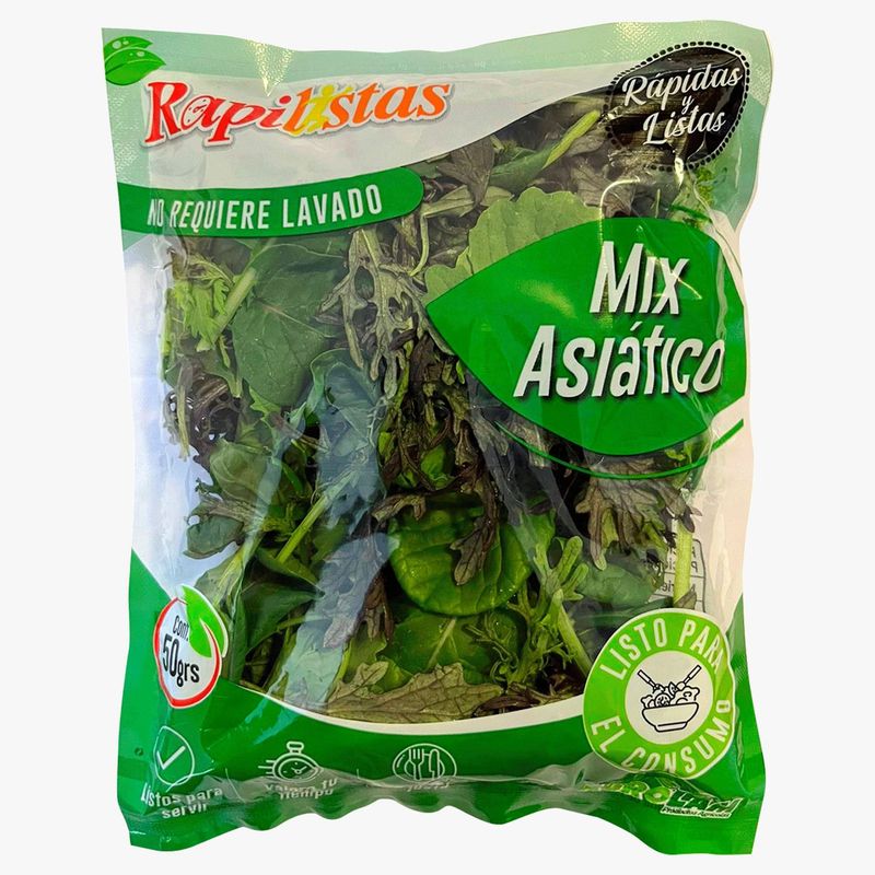 VERDURAS - Mix Asiático en Bolsa Rapilista 50 g