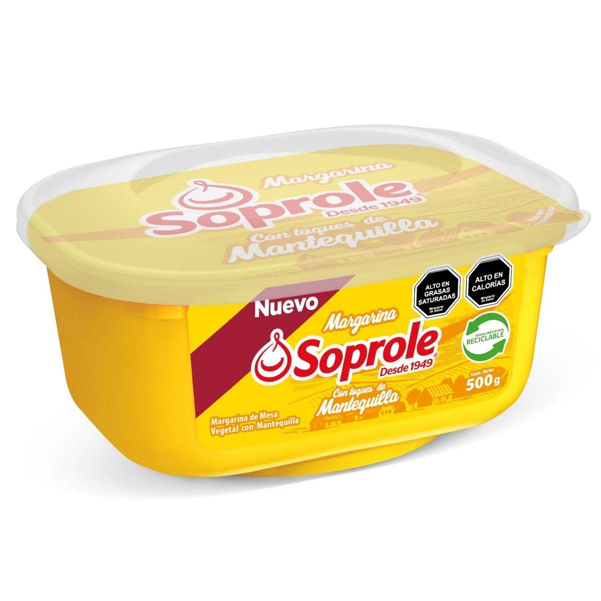 SOPROLE - Margarina con Toques de Mantequilla Pote Soprole 500 g
