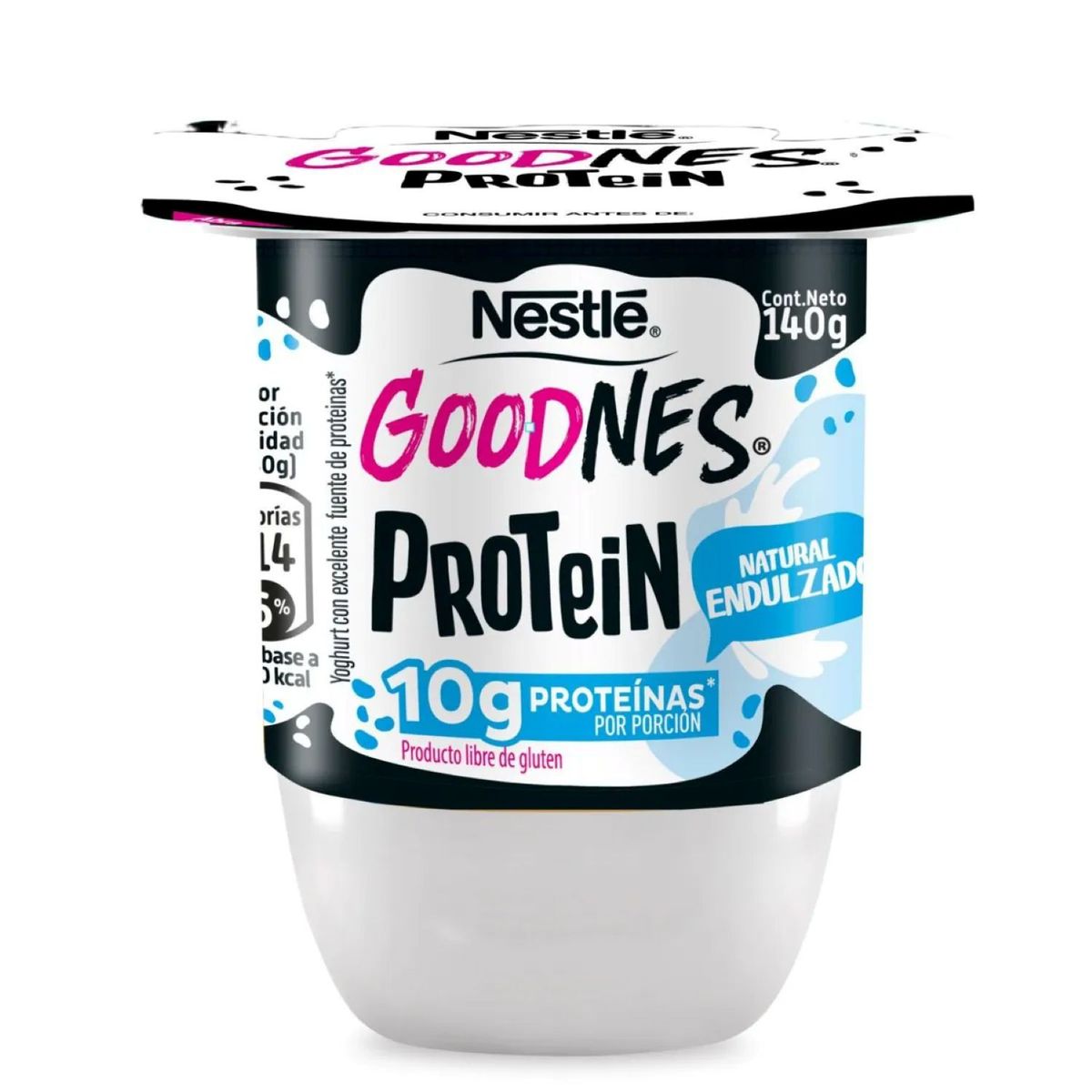 NESTLE - Yoghurt Goodnes Protein Sabor Natural Nestlé 140 gr