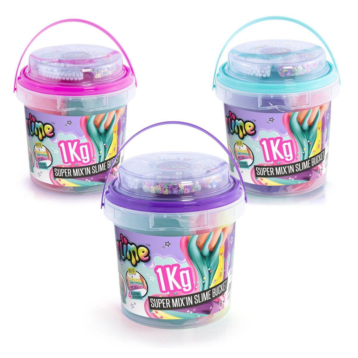 CANAL TOYS - Premade Slime Mix'Ins - Superslime Bucket