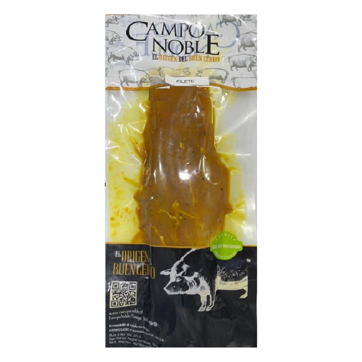 CAMPO NOBLE - Filete de Cerdo a la Mostaza Campo Noble 500 g