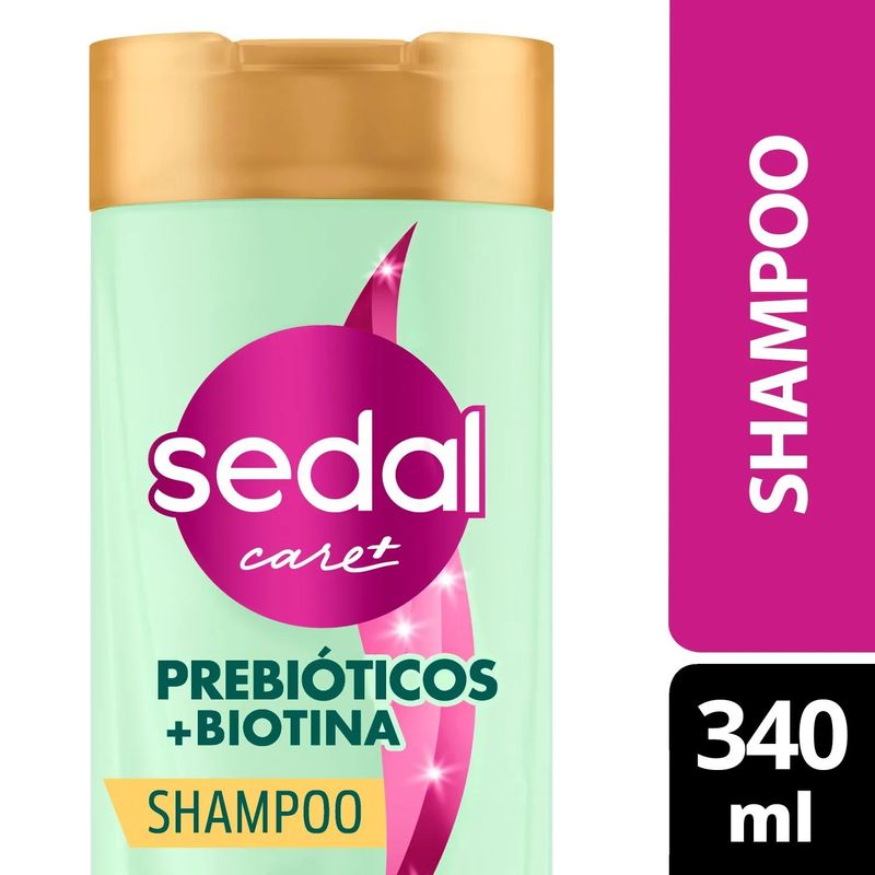 SEDAL - Shampoo Sedal Prebióticos + Biotina 340 ml