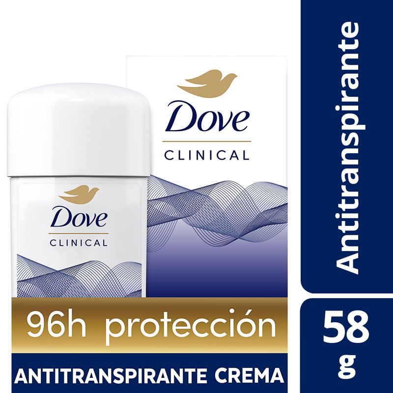 DOVE - Desodorante en Crema Dove Clinical 58 g