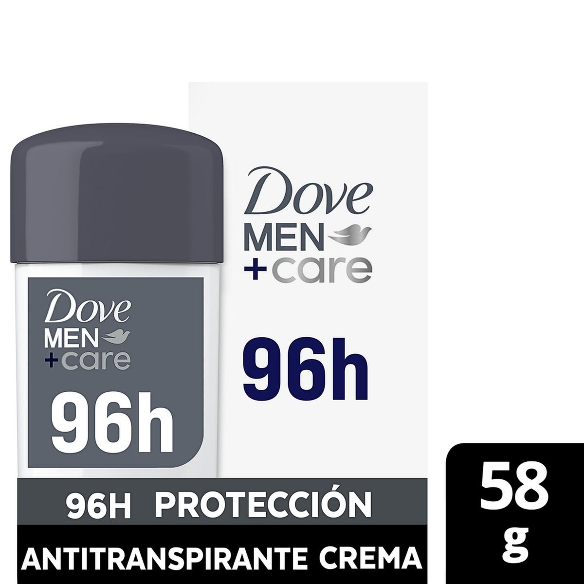 DOVE - Desodorante Antitranspirante Clinical Crema Dove Men 96 H Protección 58 g
