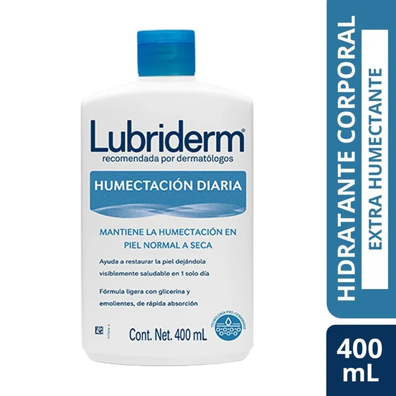 LUBRIDERM - Crema Humectación Diaria Lubriderm 400 ml