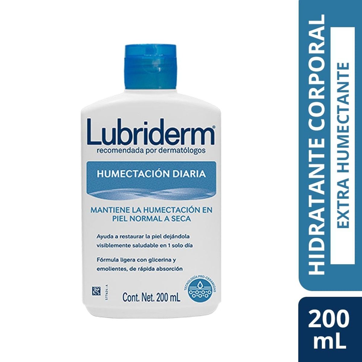 LUBRIDERM - Crema Humectación Diaria Lubriderm 200 ml