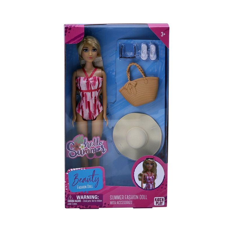 KIDS`N PLAY - MUNECA FASHION PLAYERA