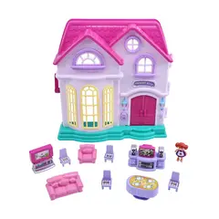 undefined - Casa De Muñeca Con Luz Y Sonido