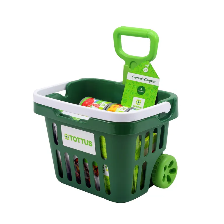 Carro Supermercado Con Accesorios Tottus