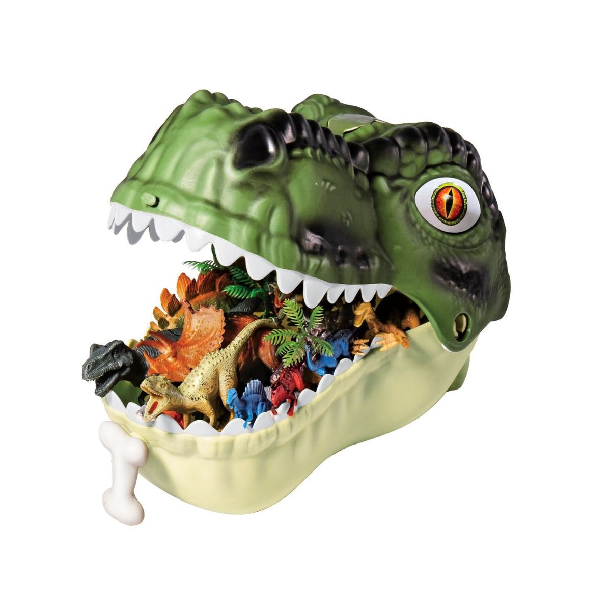 DINO STATE - CABEZA DE DINO CON ACCESORIOS