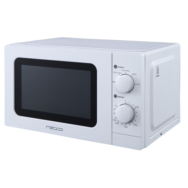 Microondas 20 Lts Mecanico RMM-20-W Blanco