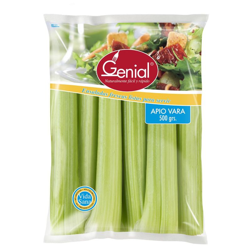 GENIAL - Apio Vara en Bolsa Genial 500 g