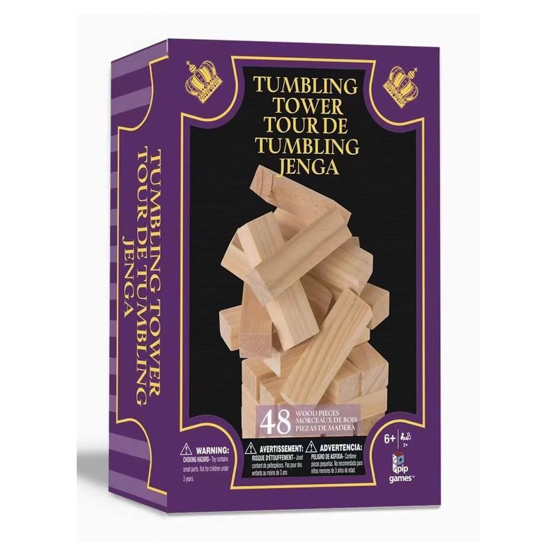 PIP GAMES - JUEGO TORRE DE MADERA