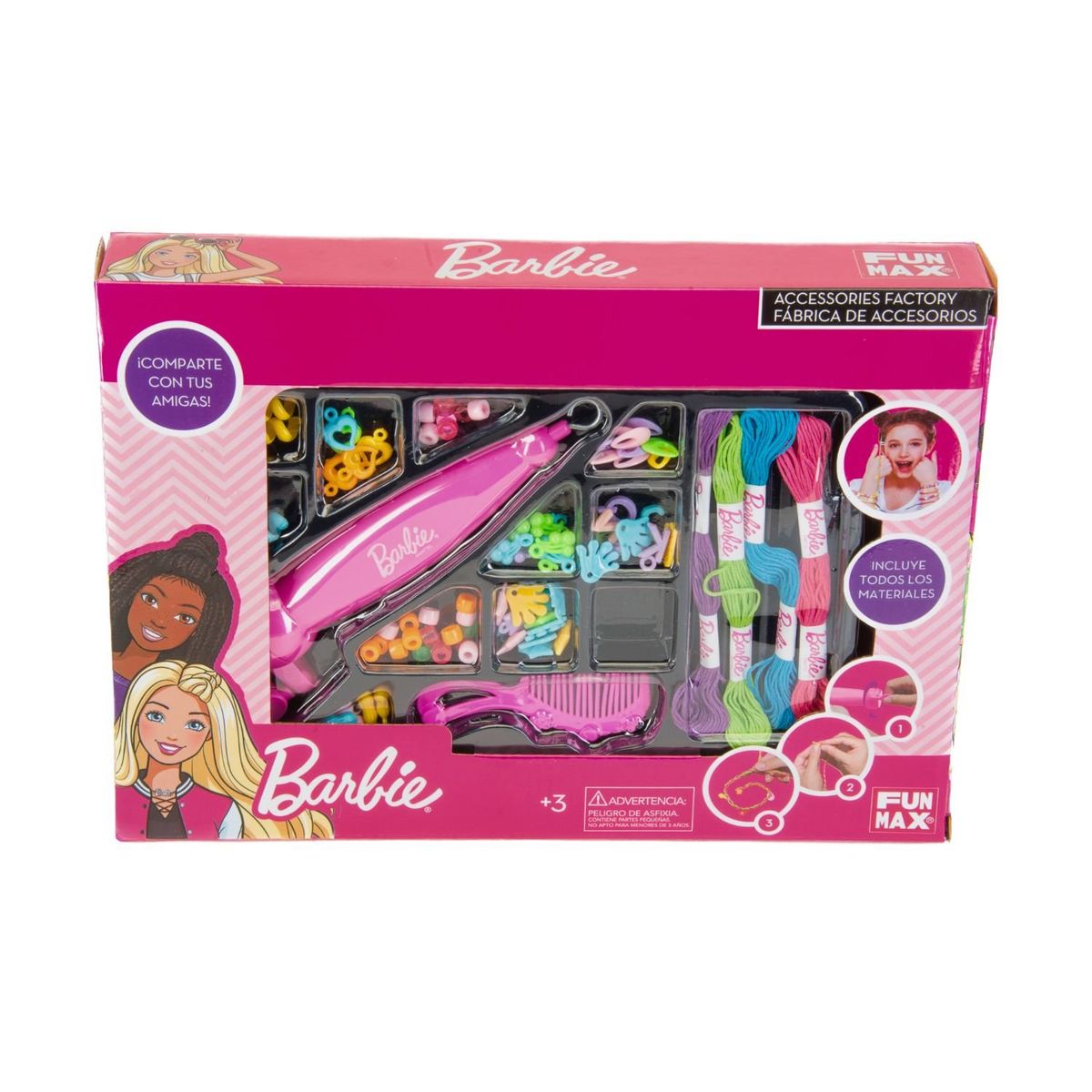 BARBIE - ARTyCRAFT BISUTERIA BARBIE PULSERA 11PCS