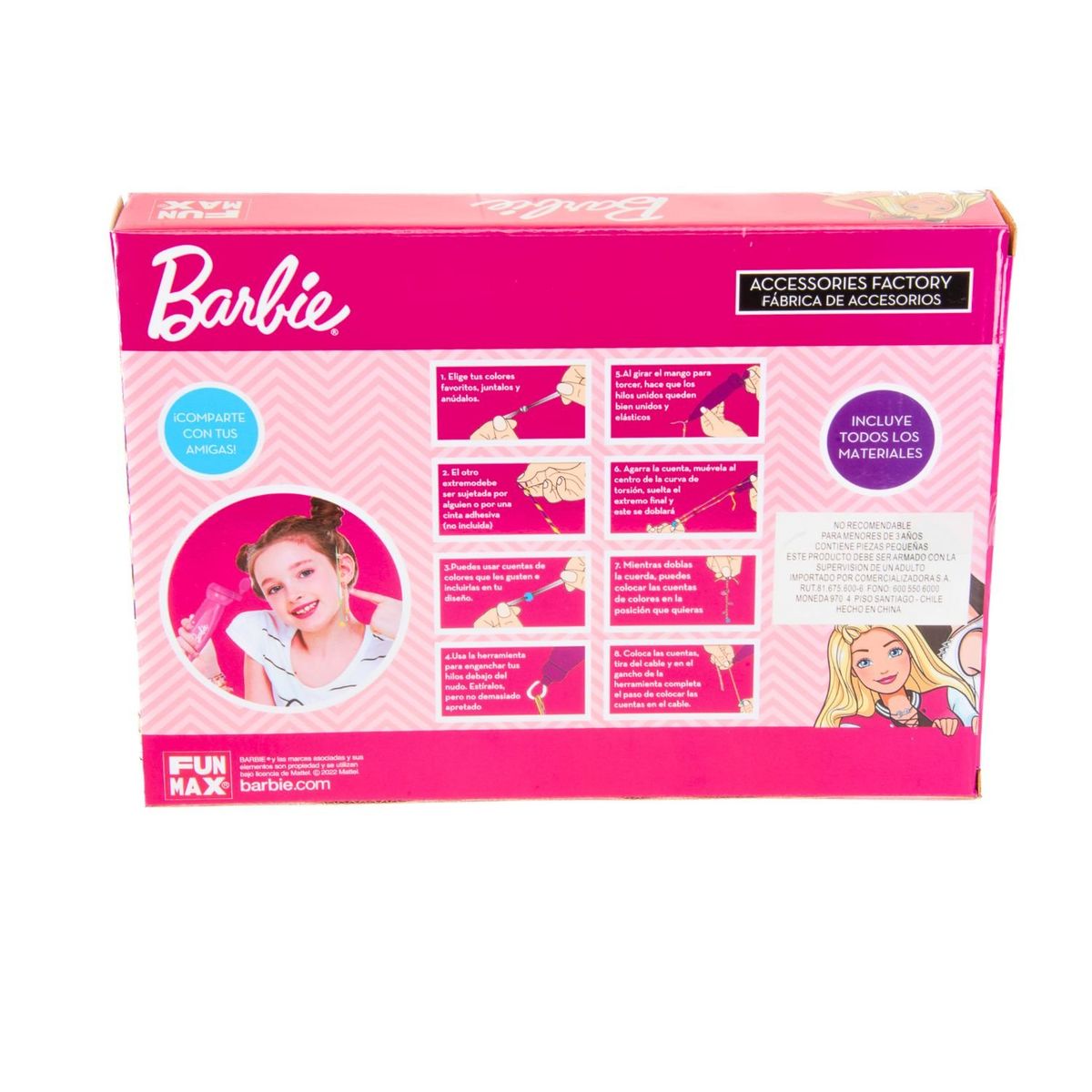 BARBIE - ARTyCRAFT BISUTERIA BARBIE PULSERA 11PCS