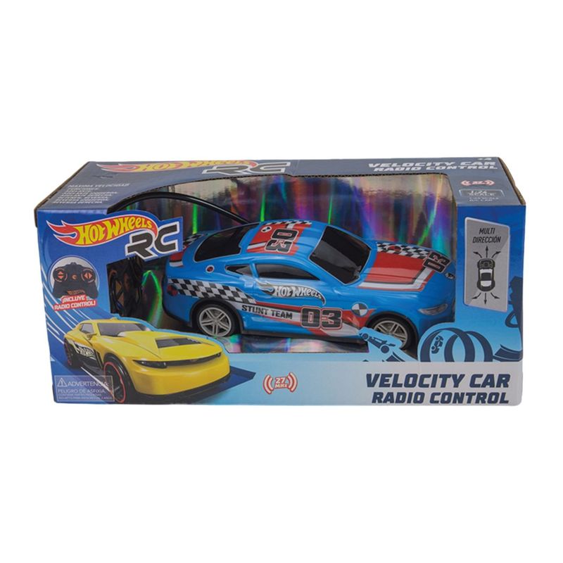HOT WHEELS - RC HOT WHEELS 124 VELOCITY CAR SURT.
