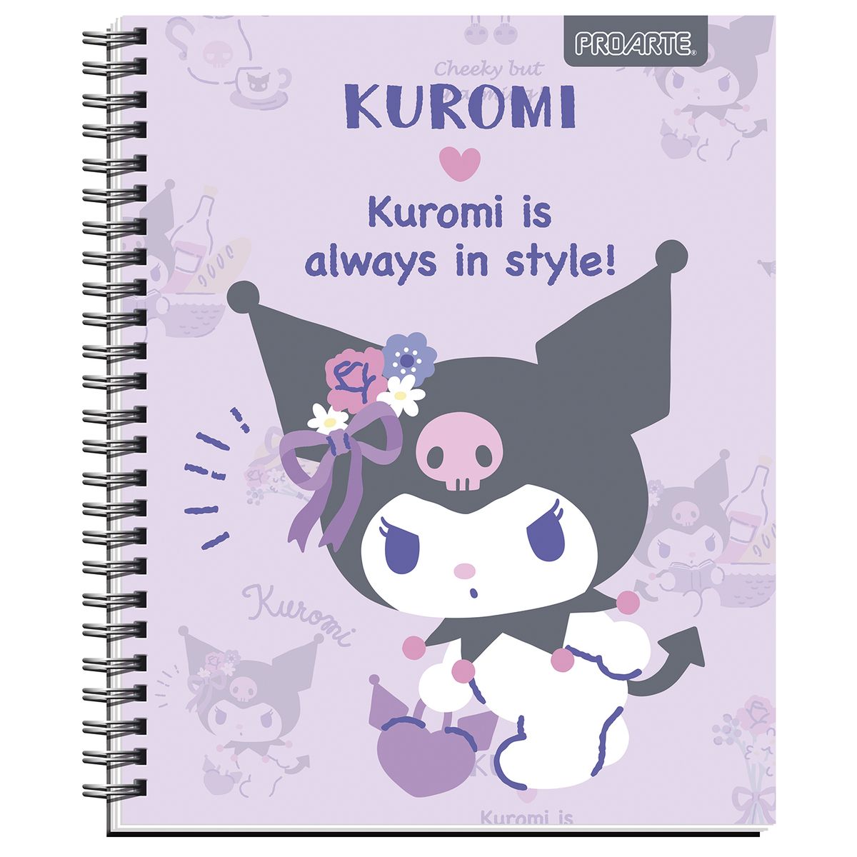 PROARTE - Cuaderno Universitario 100Hj 7Mm Kuromi