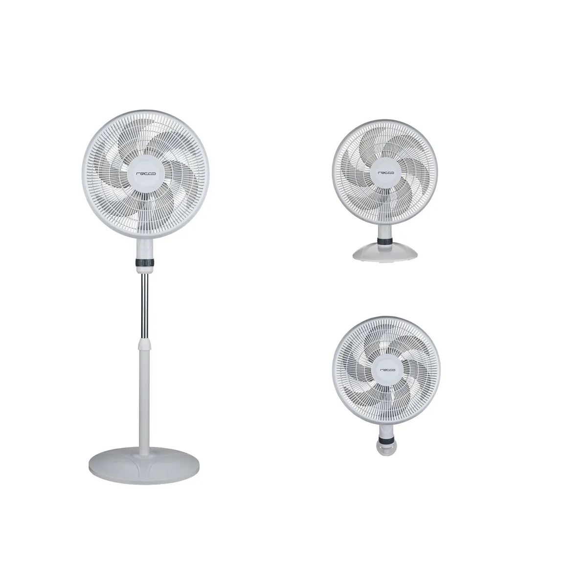 RECCO - Ventilador 3 En 1 16" RD-40F-3H Blanco