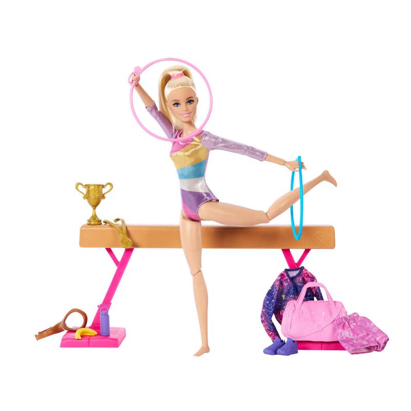 BARBIE - BARBIE PROFESIONES GIMNASTA CABELLO RUBIO