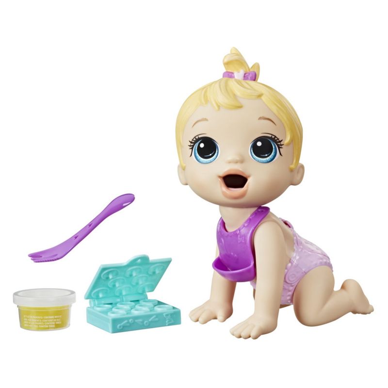 BABY ALIVE - Muñeca Baby Alive Hora De Comer - Cabello Rubio