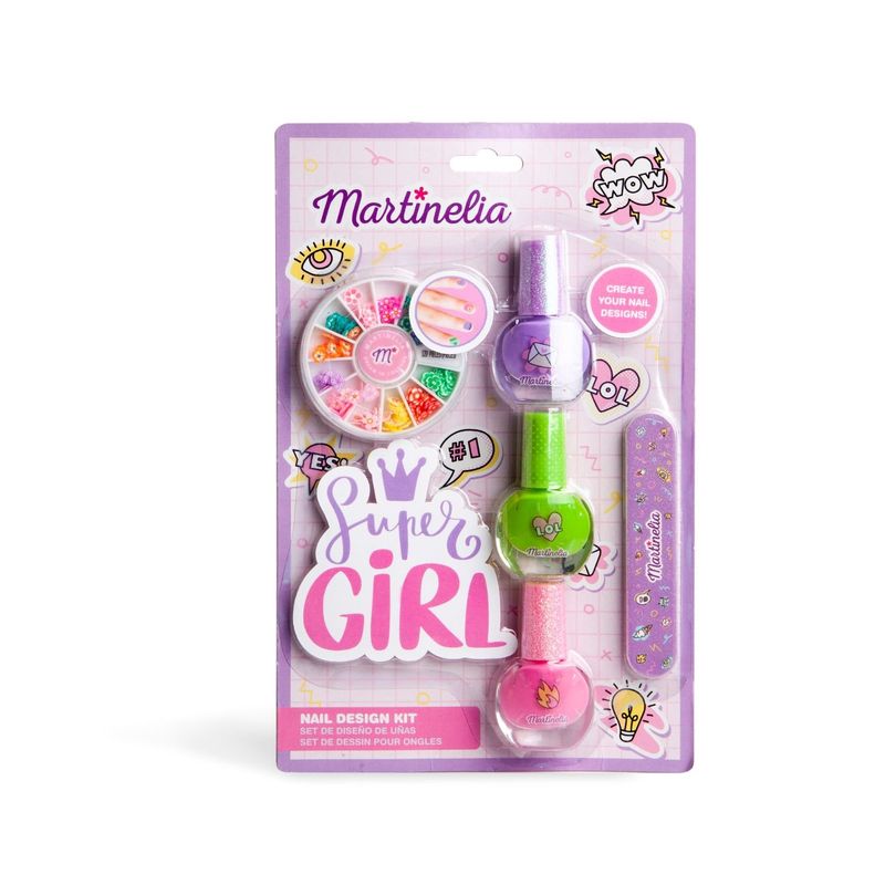MARTINELIA - MARTINELIA SUPER GIRL SET UNAS Y DISENO