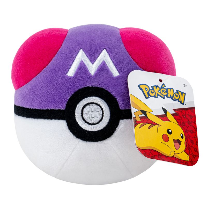 POKEMON - Peluche Pokemon Pokebola 10 Cm Surtido