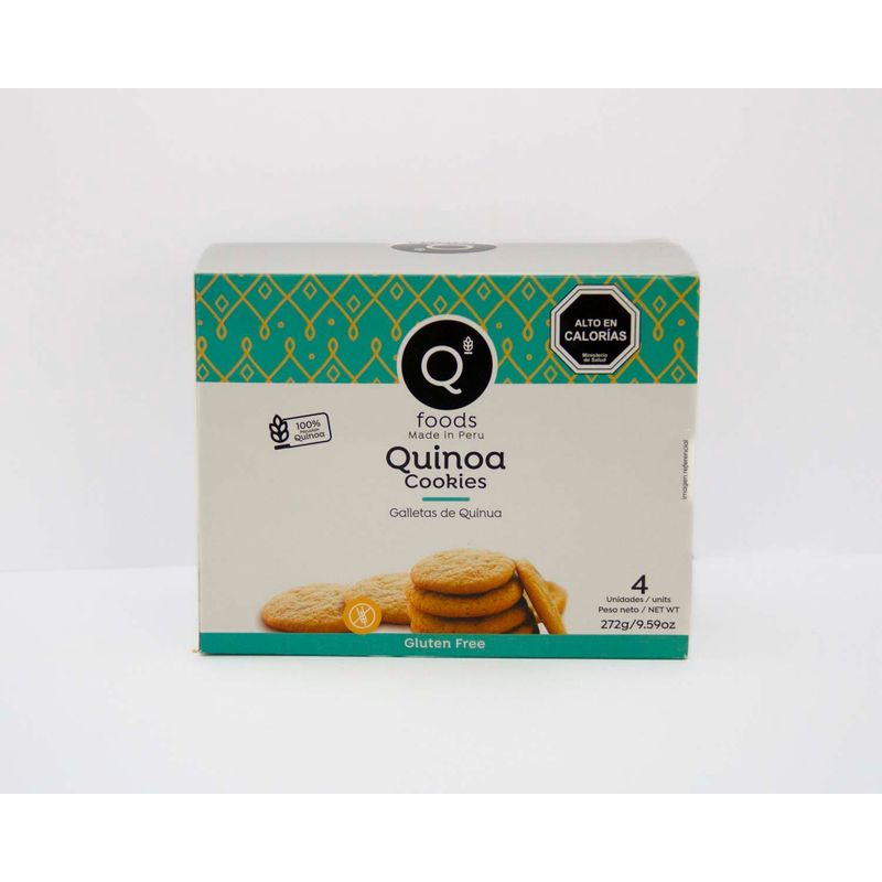 QFOODS - Galletas de Quinoa Qfoods 4 un