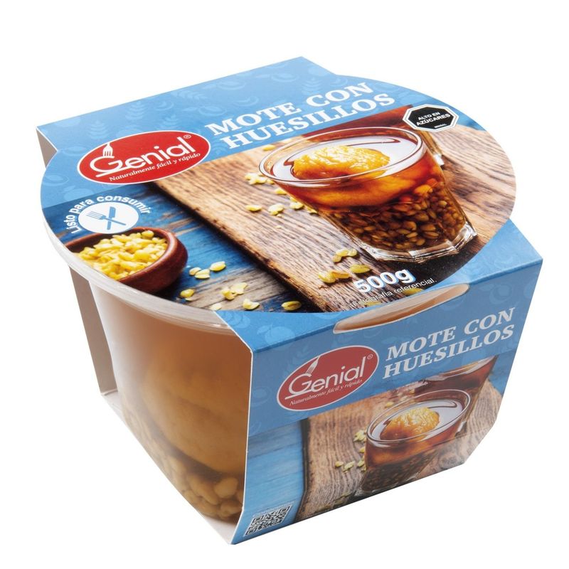 GENIAL - Postre Mote con Huesillo Genial 500 g