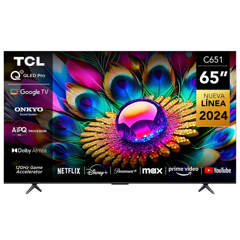 Smart TV 65 QLED 4K Google C651