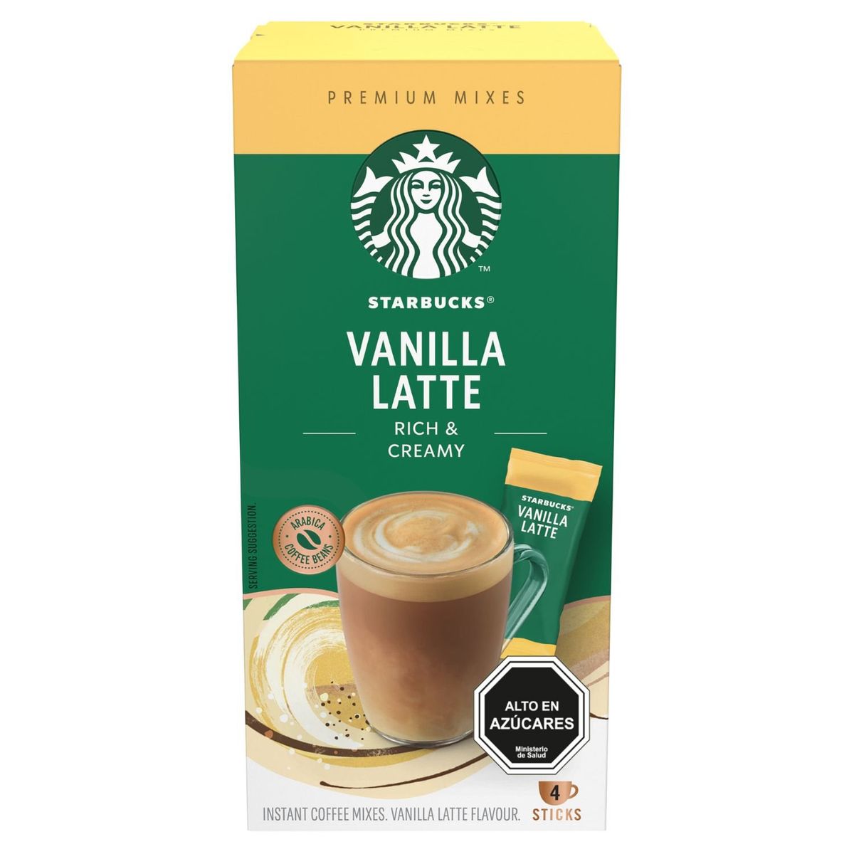 STARBUCKS - Café Starbucks Vainilla Latte 4 Un