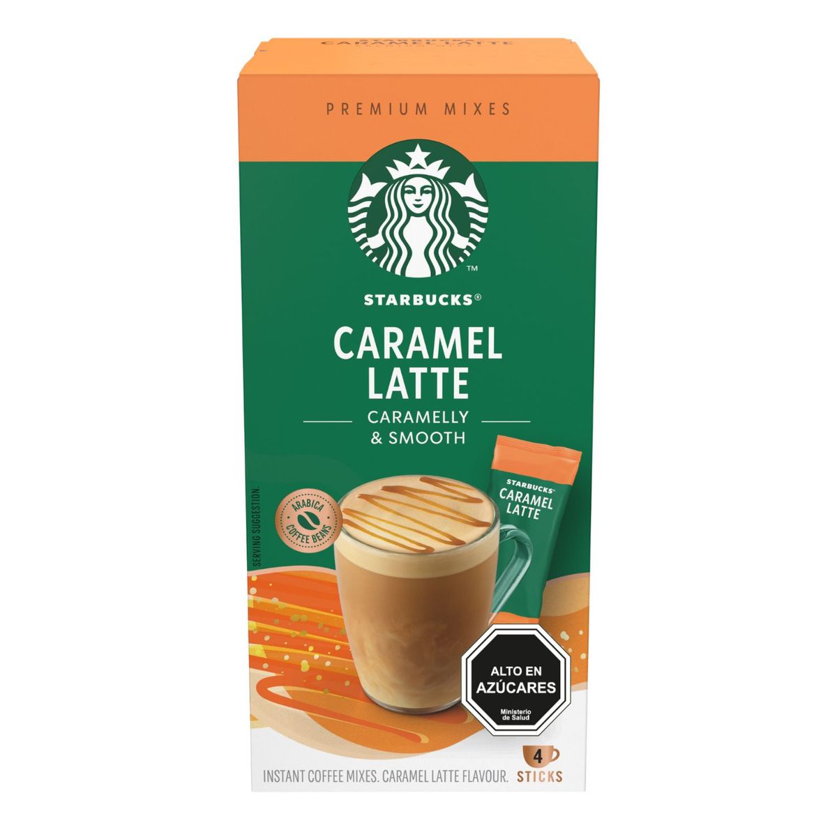 STARBUCKS - Café Starbucks Caramel Latte 4 un