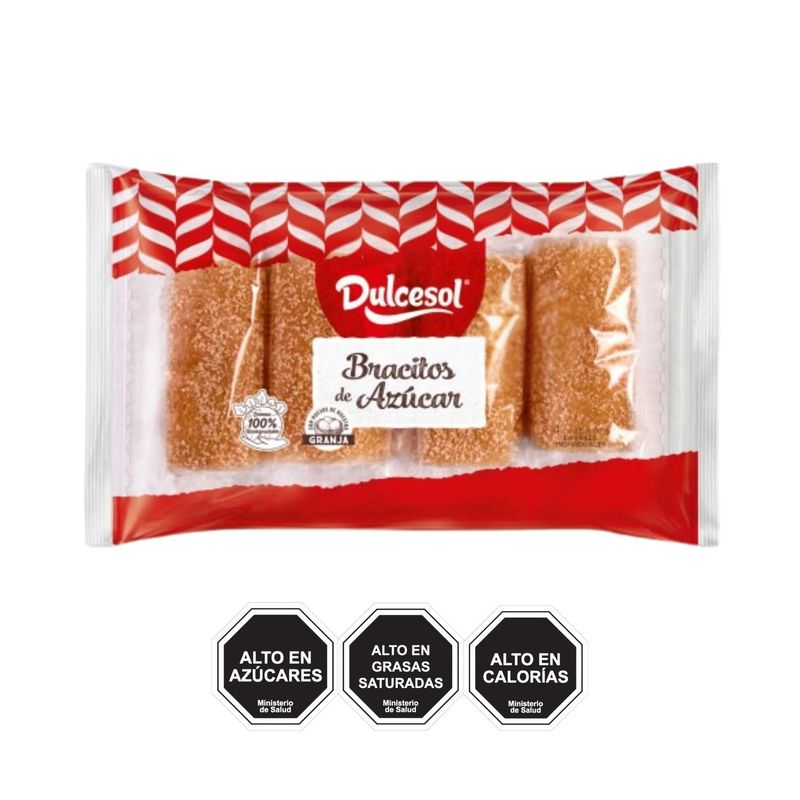 DULCESOL - Bracitos de Azúcar Dulcesol 4 Un x 30 g