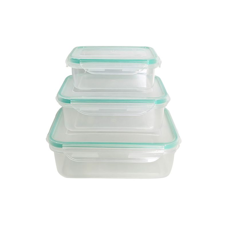 CASA JOVEN - Set 3 Piezas Contenedor 250 ML+500 ML+1 Litro Acua