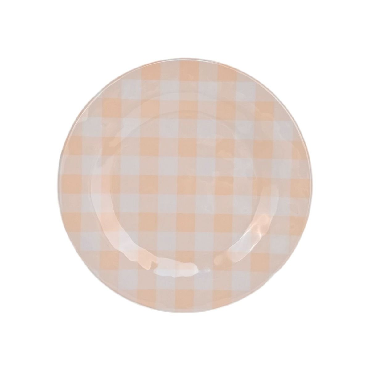 CASA JOVEN - Plato Melamina 27 cm Checkers