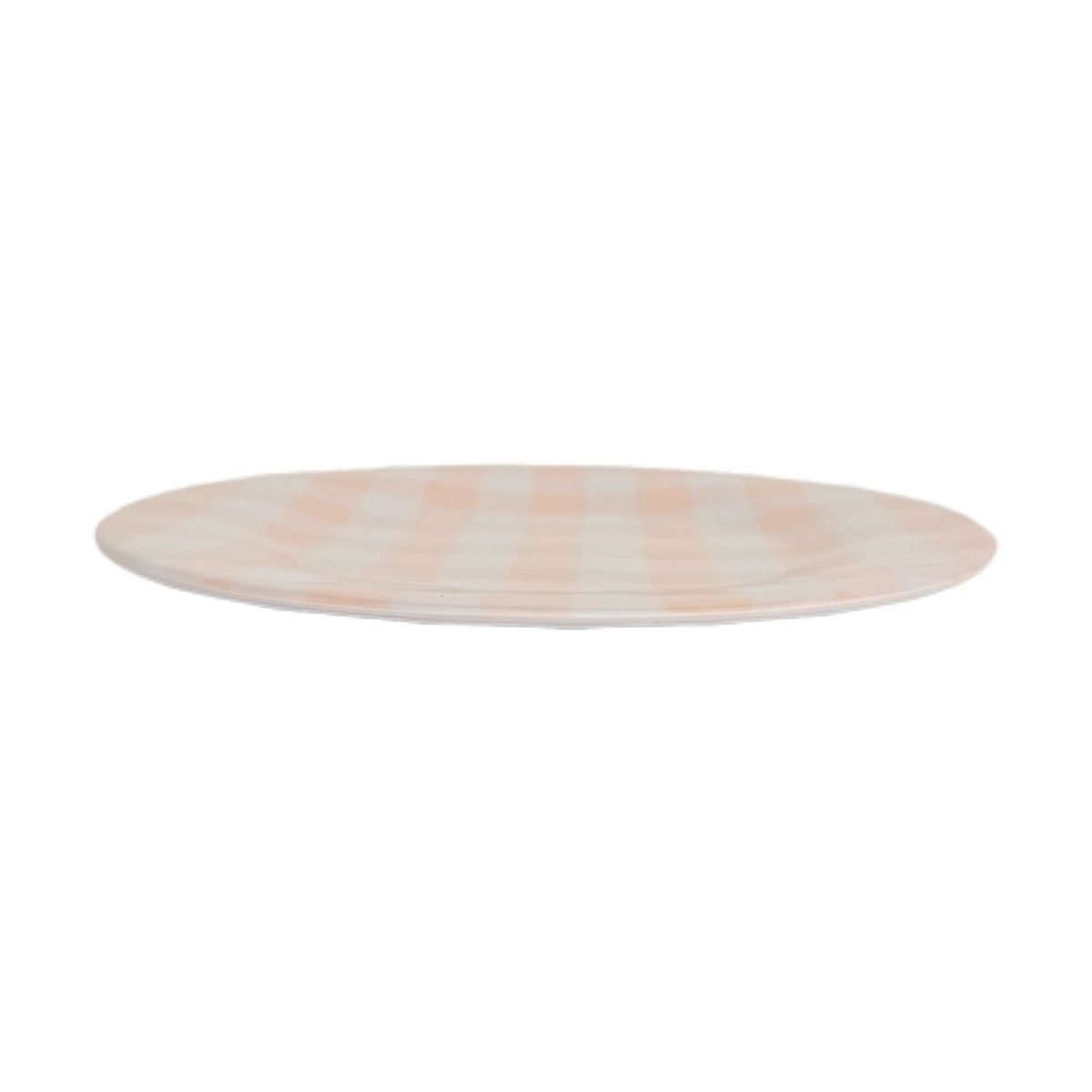 CASA JOVEN - Plato Melamina 27 cm Checkers