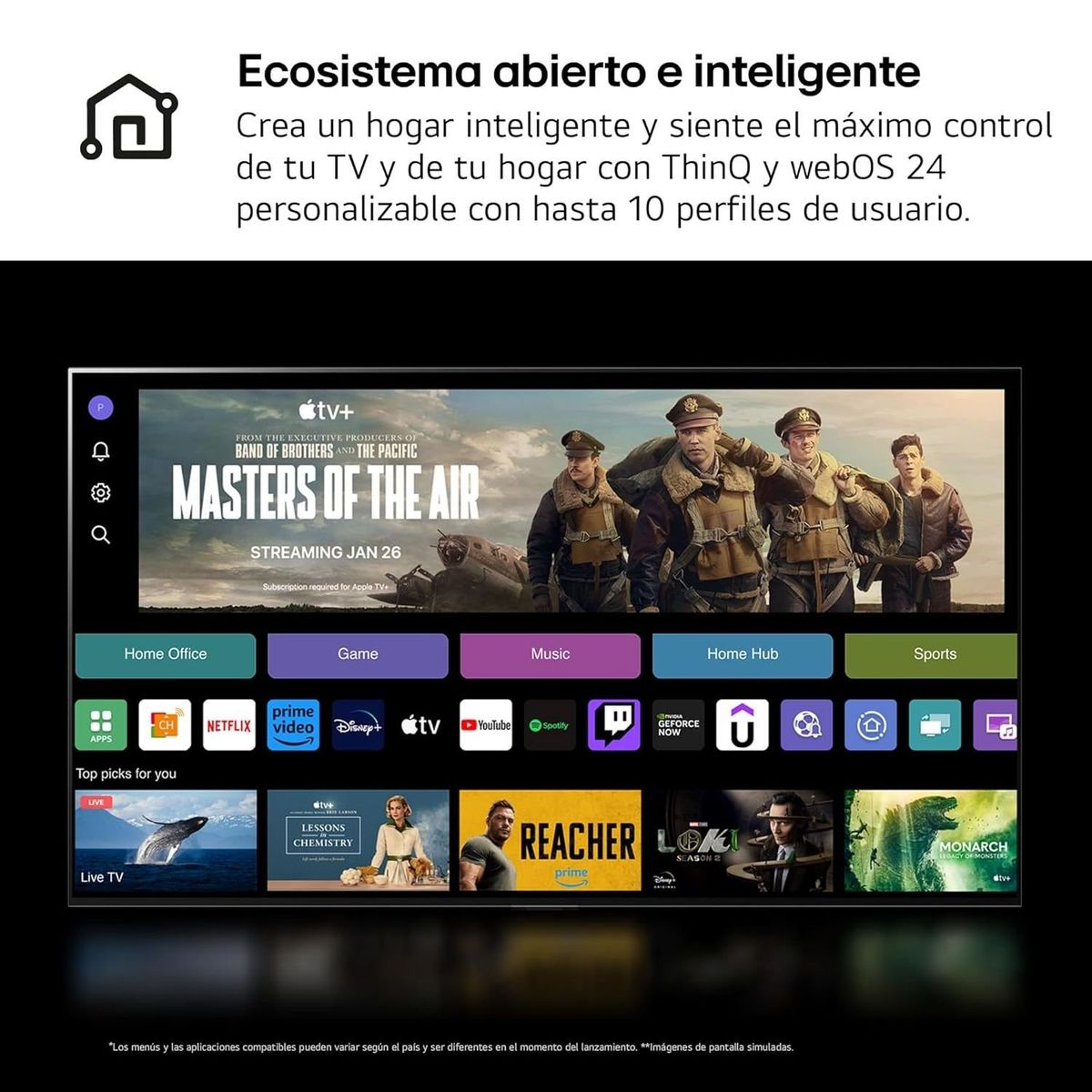 LG - SMART TV 43 UHD UT8050 2024 LG