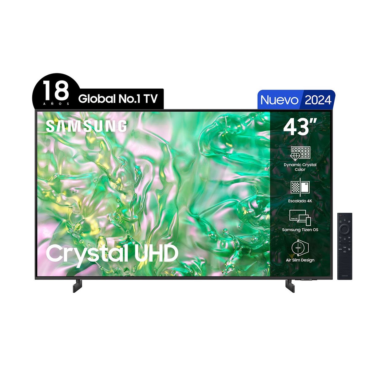 SAMSUNG - Smart Tv 43 Uhd Du8000 Samsung