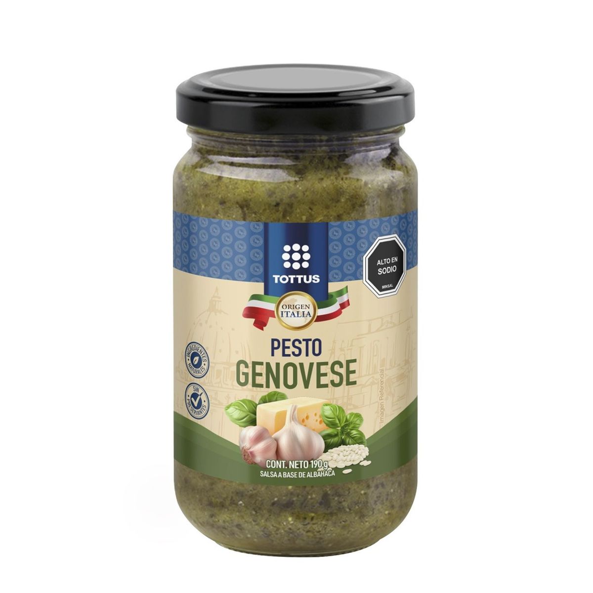 TOTTUS - Salsa Pesto Genovese Tottus 190 g