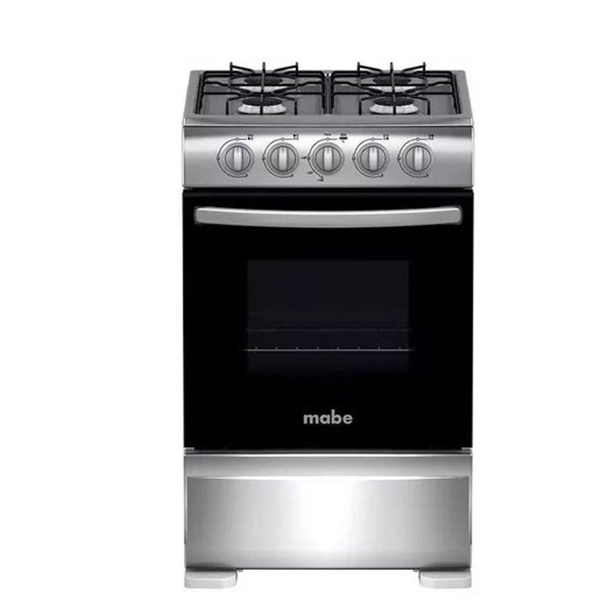 MABE - COCINA A GAS 4 QUEMADORES CMC20AXX-1 INOX MABE