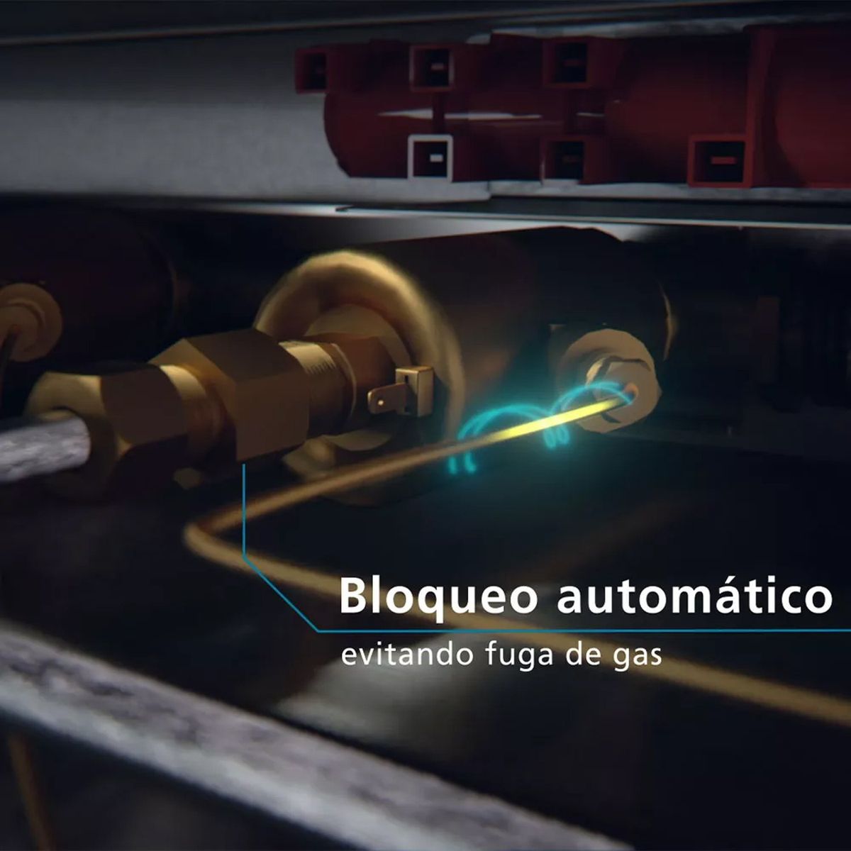 MABE - COCINA A GAS 4 QUEMADORES CMC20AXX-1 INOX MABE