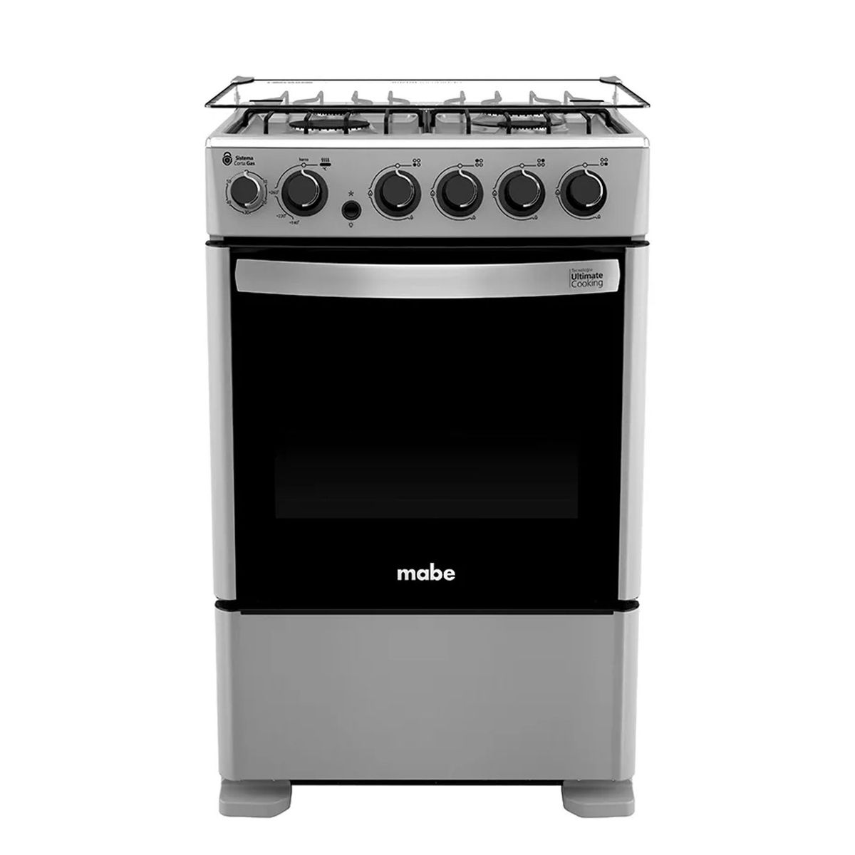 MABE - COCINA A GAS 4 QUEMADORES CMC5530AG0 INOX MABE