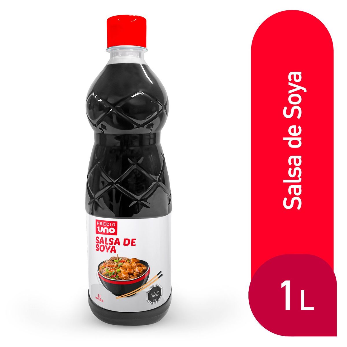 PRECIO UNO - SALSA DE SOYA PRECIO UNO 1 LT