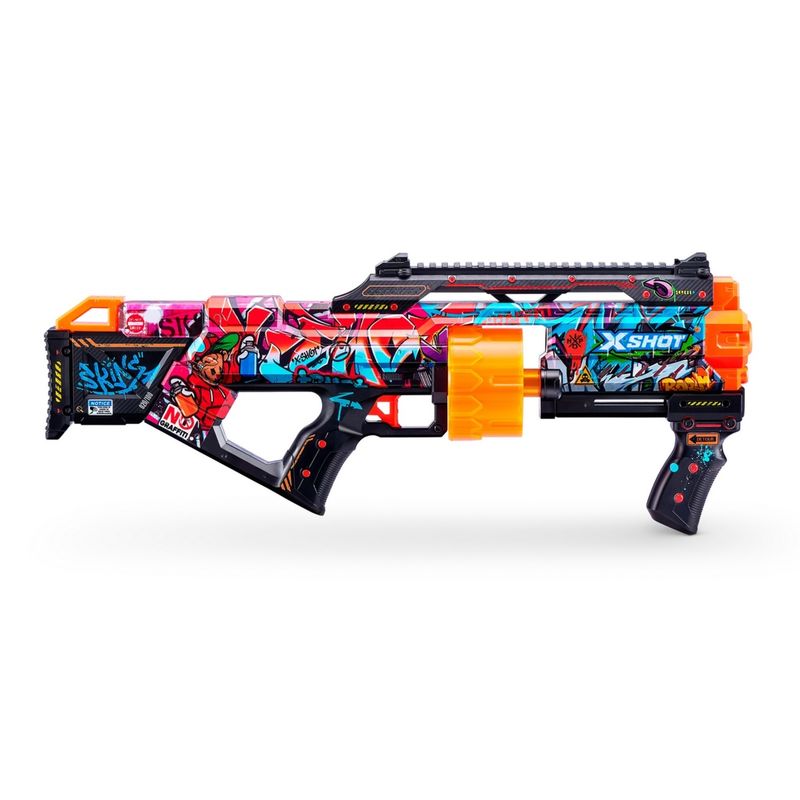 X-SHOT - Lanzador Last Stand Skins 16 Dardos