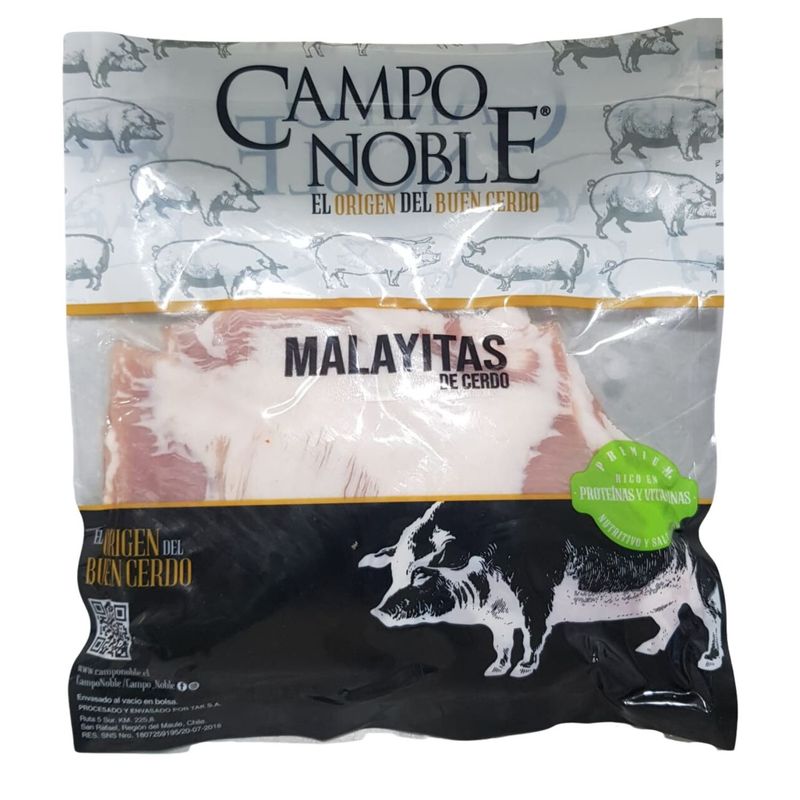 CAMPO NOBLE - Malayita de Cerdo Campo Noble 450 g