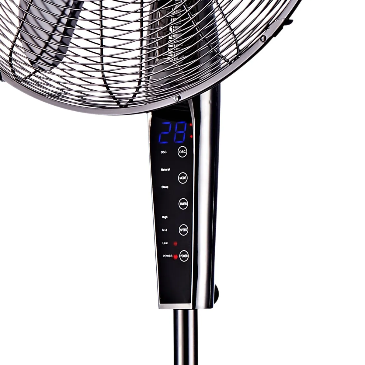 CALMA - Ventilador Pedestal Cpe Gun Metal