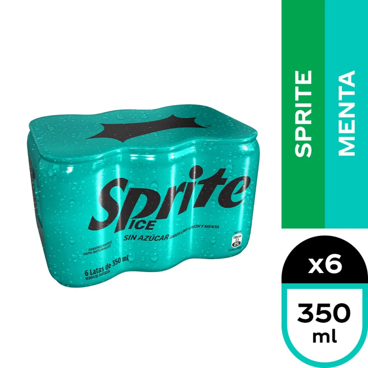 SPRITE - Pack Bebida Sprite Ice 6 x 350 ml