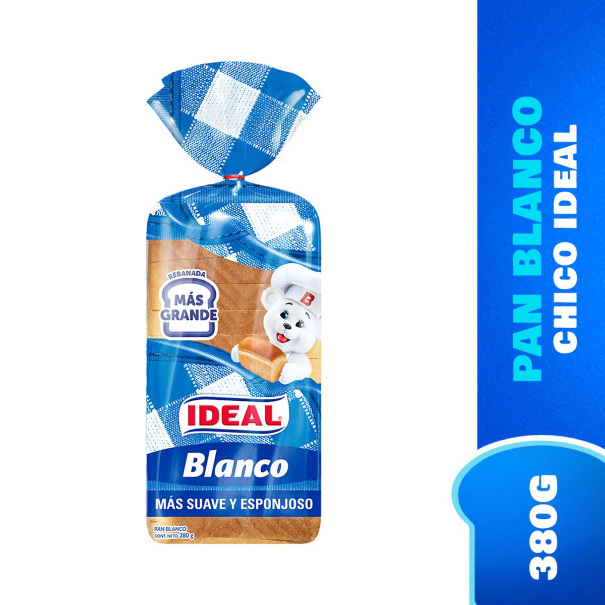 IDEAL - Pan de Molde Blanco Ideal 380 g