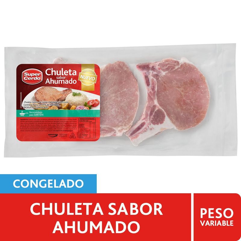 SUPER CERDO - Chuleta de Centro Ahumada Super Cerdo al Vacío